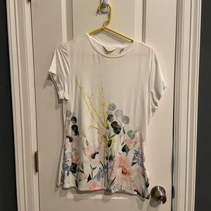 Ted baker floral t shirt